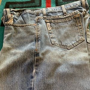 Men’s Cinch work/practice jeans.